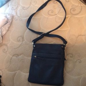 Blue crossbody bag